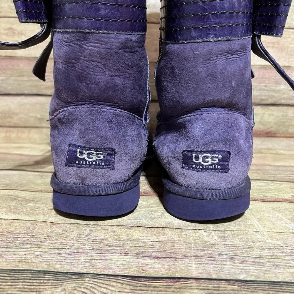 UGG purple suede